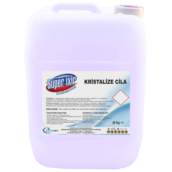 Süper İxir Kristalize Cila 20 kg